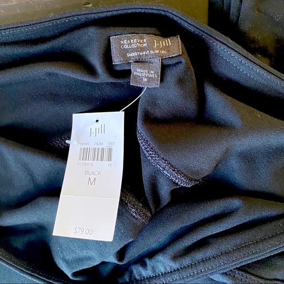 NWT J JILL SMOOTH-FIT SLIM LEG MEDIUM LEGGINGS - Picture 1 of 4